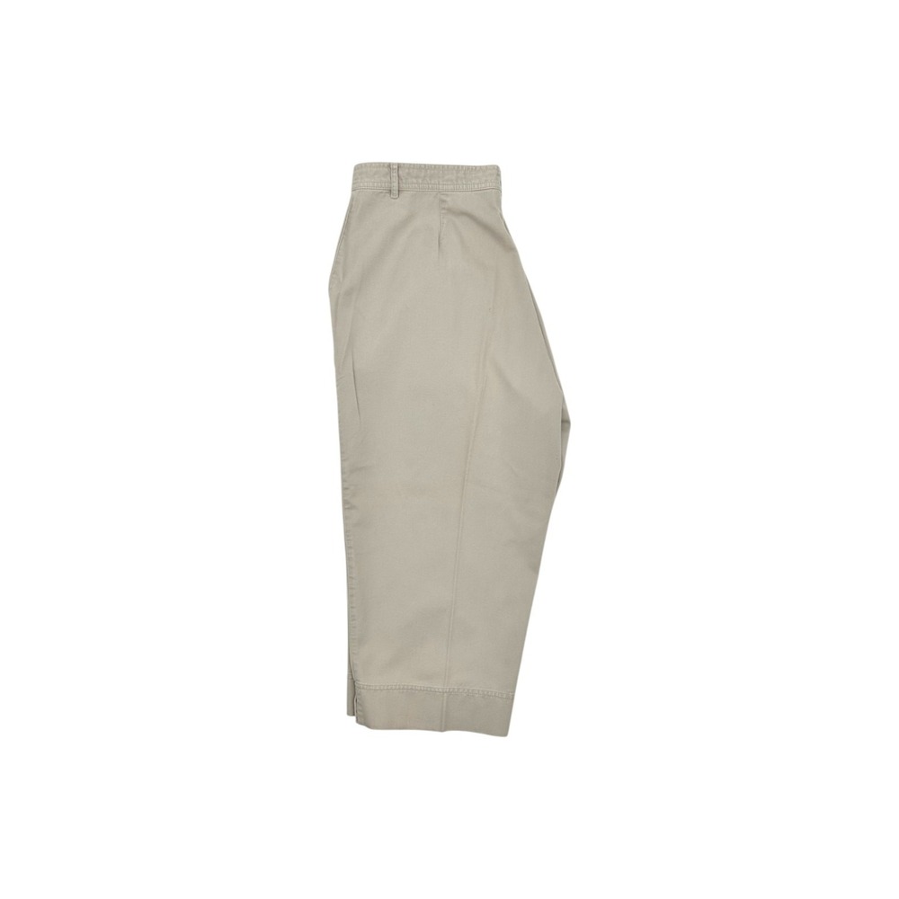 Liz Claiborne LizWear Women's Beige Capri Pants Size 16 Cropped Khaki Casual - Picture 9 of 12